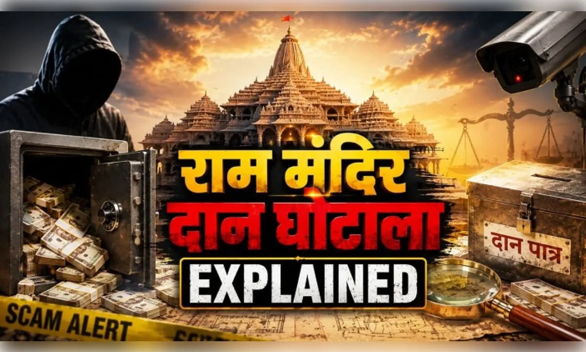अयोध्या: राम मंदिर दान लूट : कुतर्कों की इंतेहा  ? निर्मल रानी