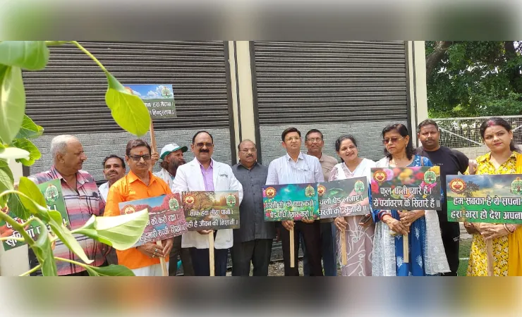 चंदरनगर चिकित्सालय में 340 फलदार वृक्षों का रोपण