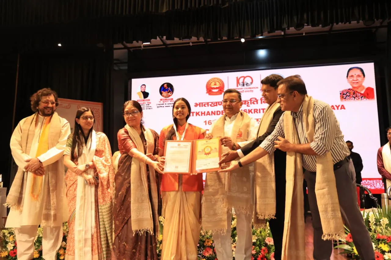 भातखण्डे विवि का 16वां दीक्षांत समारोह संपन्न