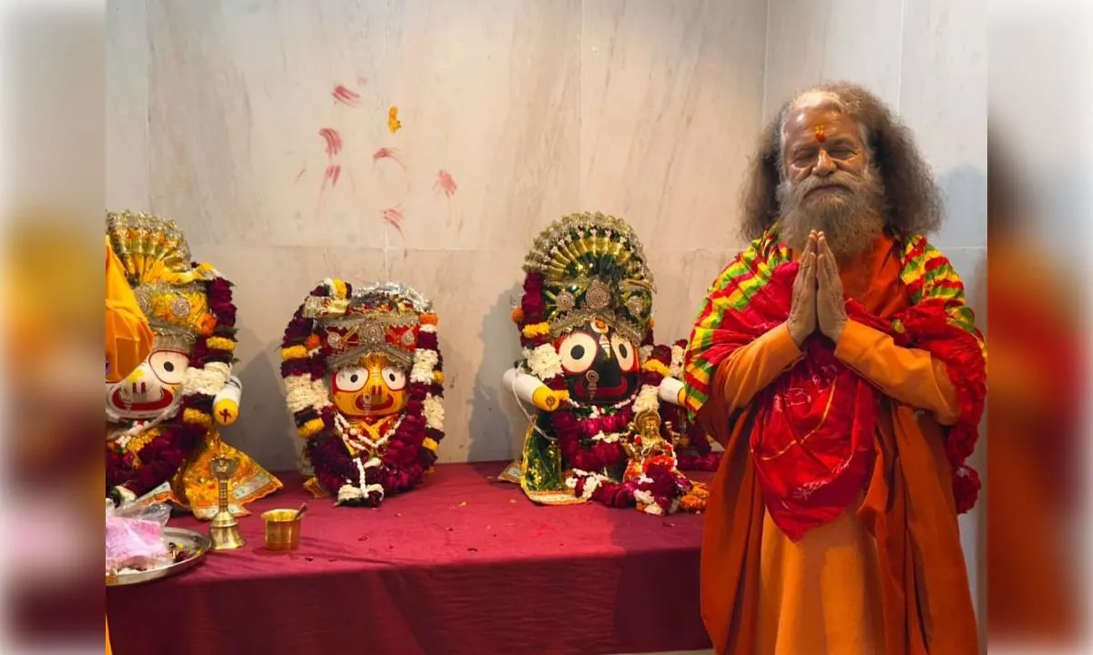 जगन्नाथ रथयात्रा को लेकर परमार्थ निकेतन में उत्साह, स्वामी चिदानन्द ने दी शुभकामनाएं