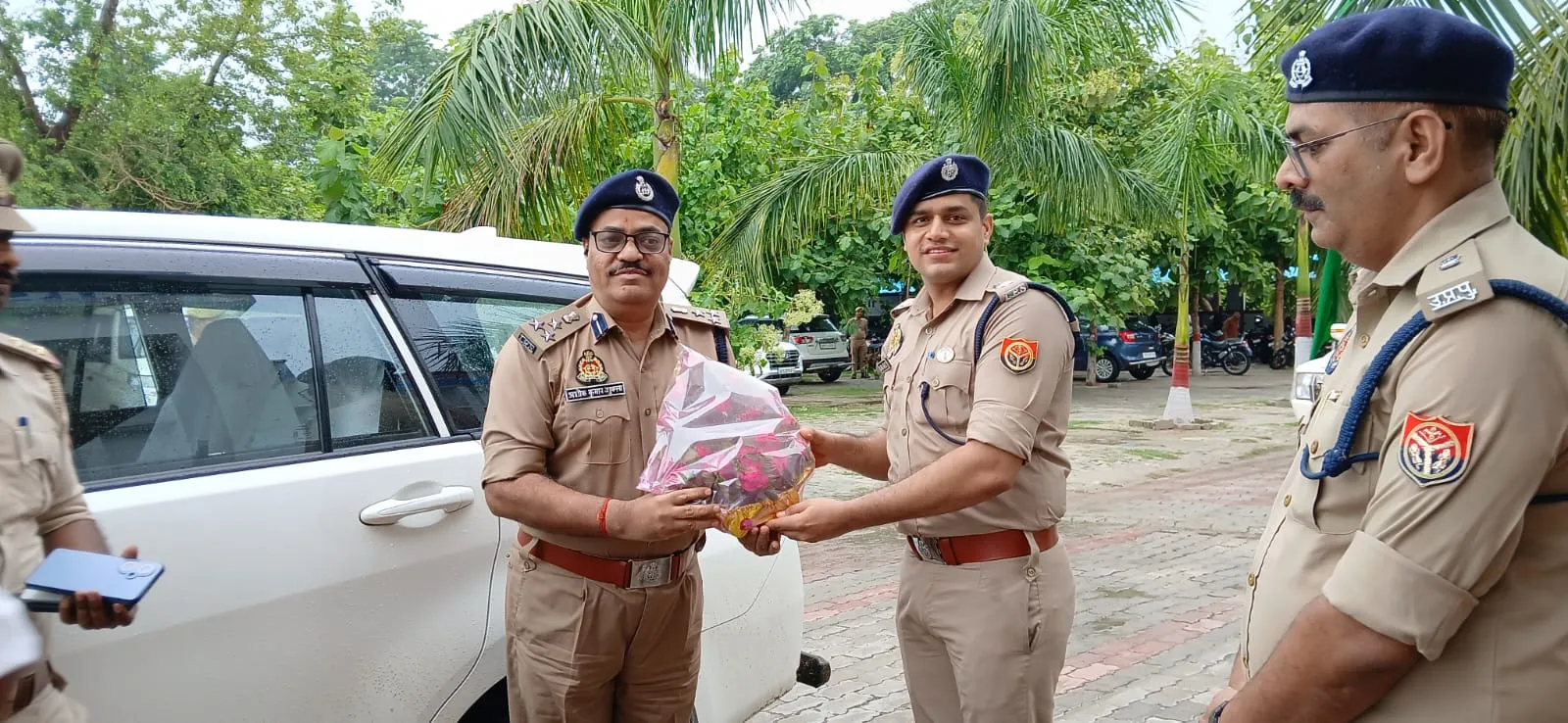 डीआईजी देवीपाटन परिक्षेत्र गोण्डा अशोक कुमार शुक्ला ने किया श्रावस्ती आगमन
