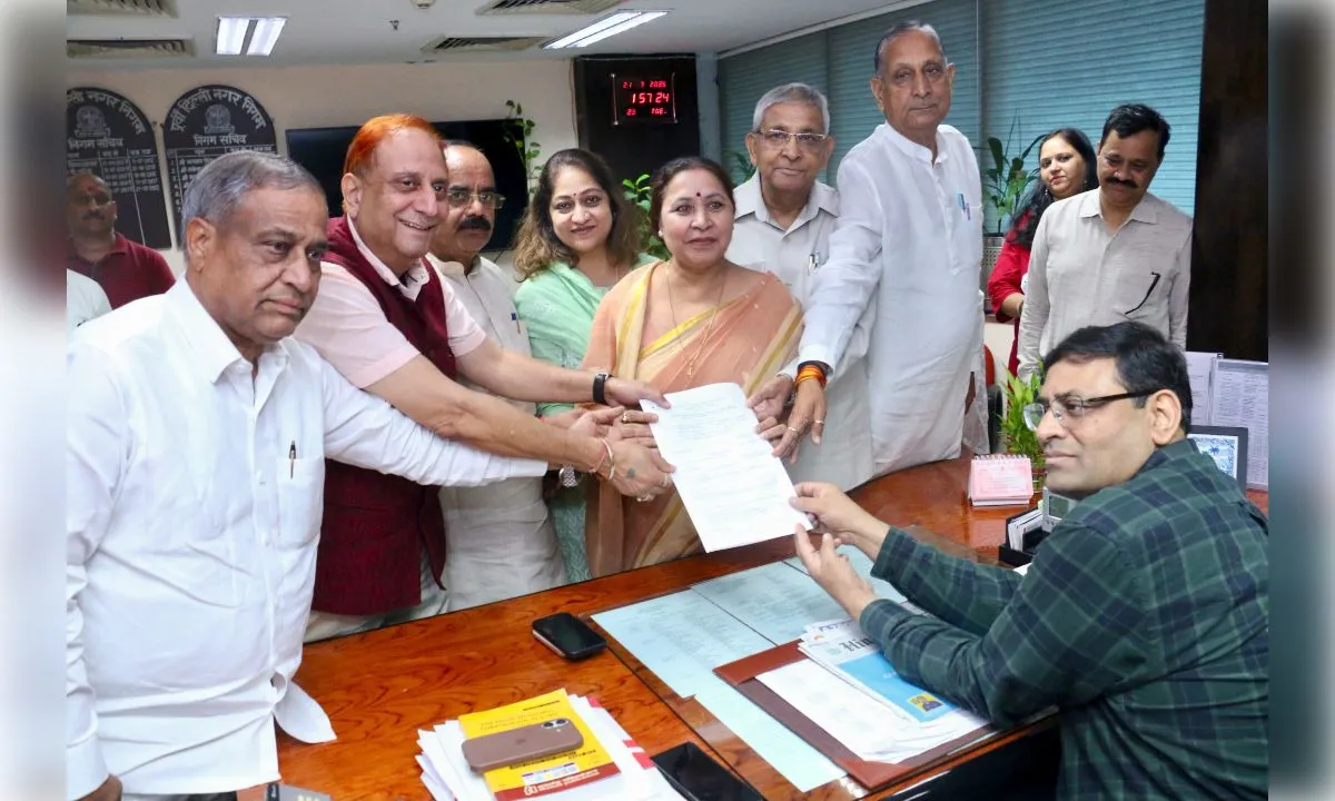 एमसीडी की सबसे ताकतवर समिति पर भाजपा का दावा, सत्या शर्मा और सत्यपाल सिंह मैदान में