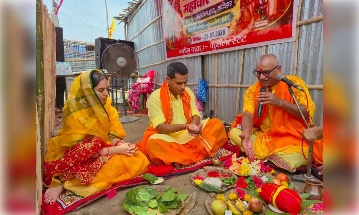 फोरलेन निर्माण के लिए हटेगा संकटमोचन मंदिर, नए स्थल पर भूमिपूजन संपन्न 