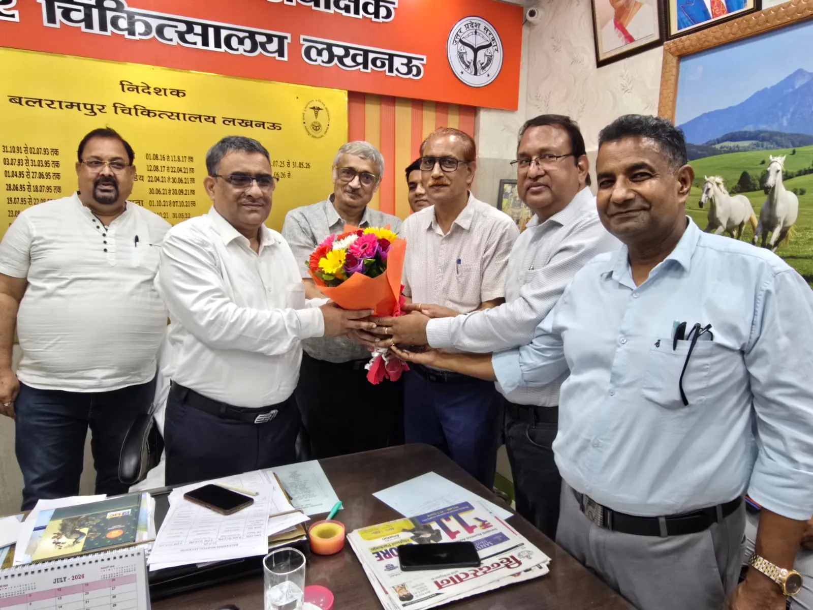 डीपीआरए जिलाध्यक्ष राजीव ने नवनियुक्त निदेशकों को दी बधाई