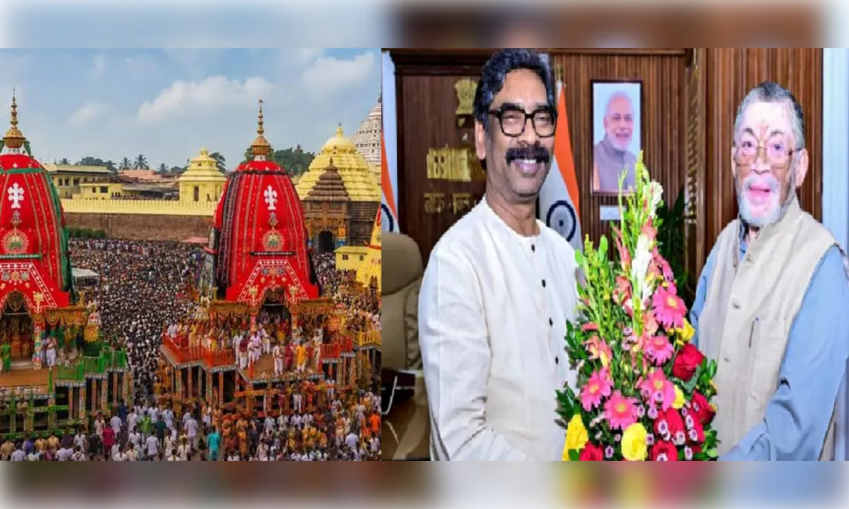 भगवान जगन्नाथ की रथ यात्रा को लेकर भक्तों में उत्साह, राज्यपाल और सीएम ने दी शुभकामनाएं