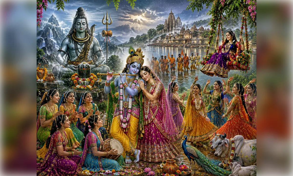 कजरी में झरती है श्रद्धा, विरह और लोकआस्था की रिमझिम: सुरेश गांधी