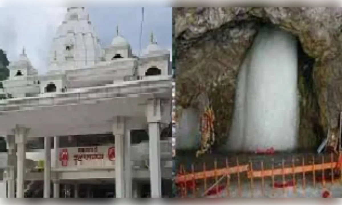 खराब मौसम को लेकर प्रशासन सख्त! अमरनाथ और माता वैष्णो देवी यात्रा पर लगाई रोक