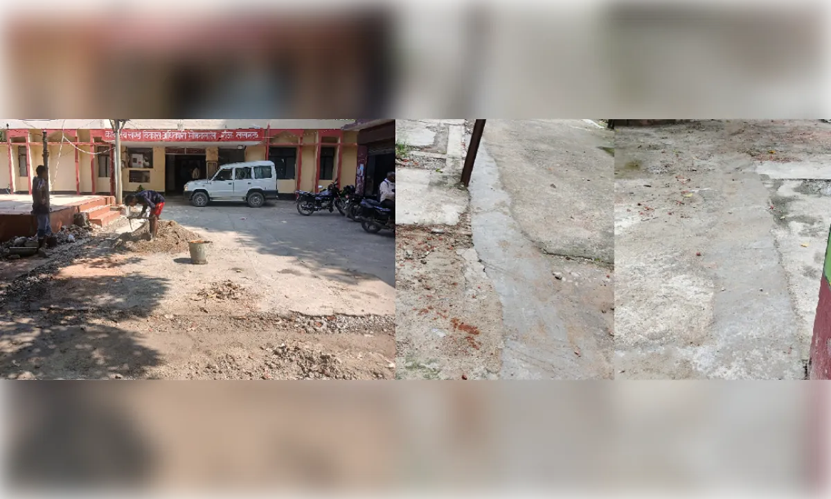 पहले वायरिंग बिछाने के लिए कराई खुदाई अब वायर डाले बगैर ही भरवा दी नालियां