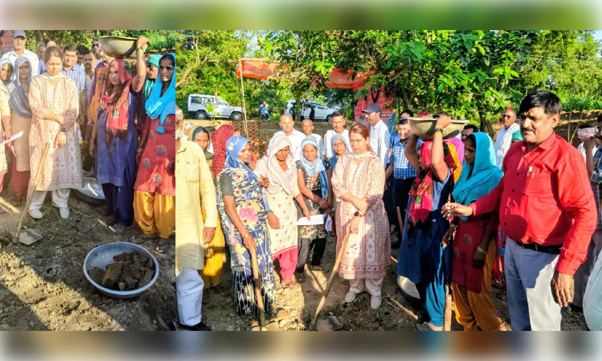 बिजनौर में जल संरक्षण का महाअभियान, 157 तालाबों पर एक साथ शुरू हुआ काम