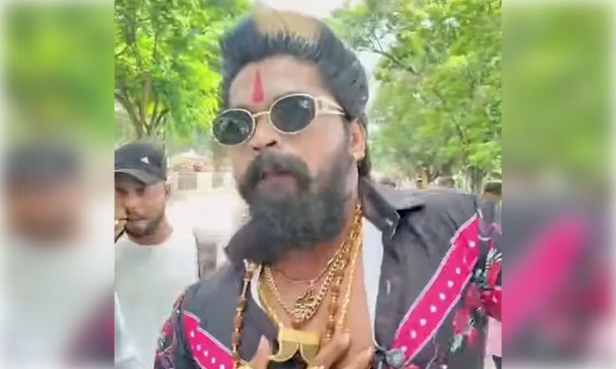 विधानसभा घेराव में ‘पुष्पा भाऊ’, बोले- झुकेगा नहीं झारखंड का छात्र