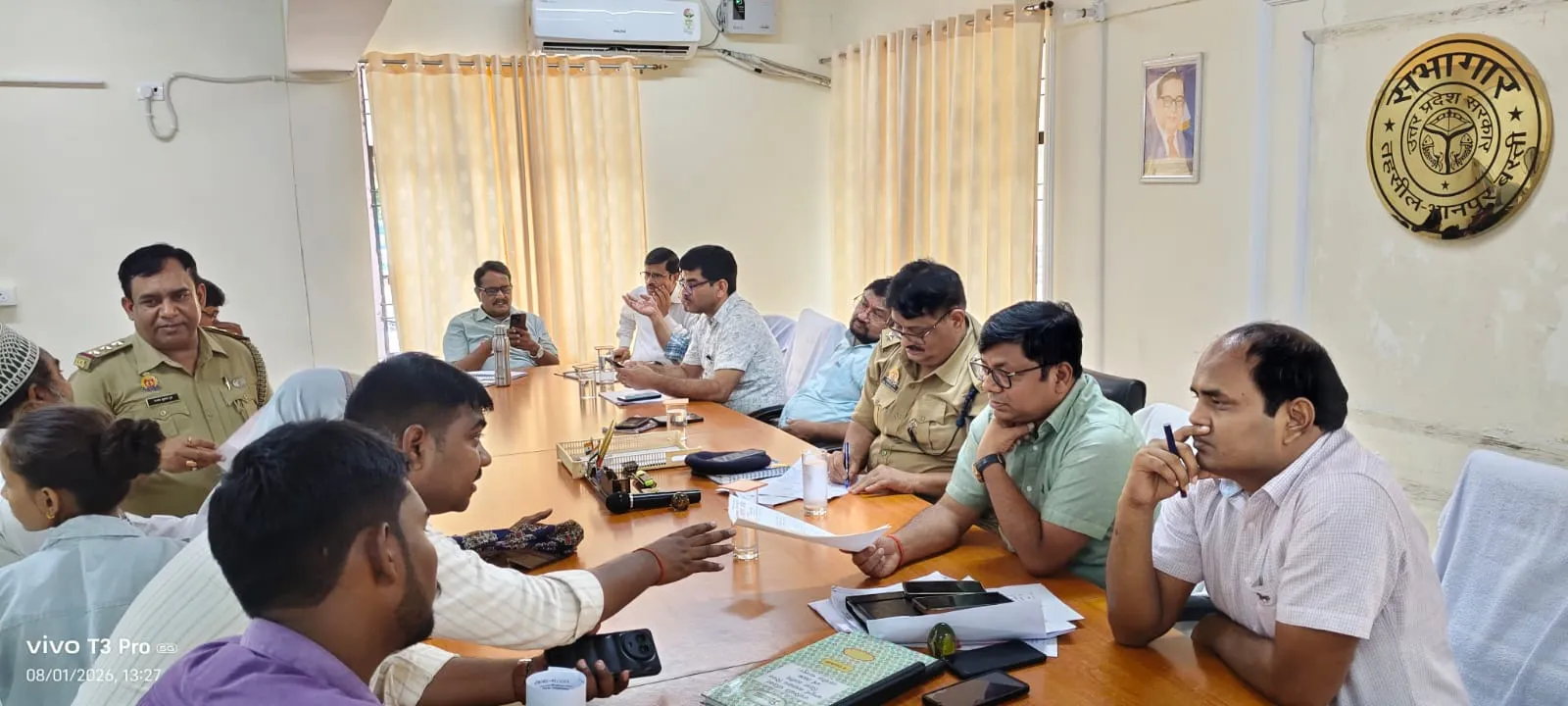 तहसील दिवस में मिली 45 शिकायते,मौके पर केवल 3 शिकायतों का ही निस्तारण  