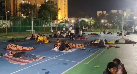 रांची : आज विधानसभा घेराव की तैयारी, प्रदर्शनस्थल पर जुटने लगे छात्र