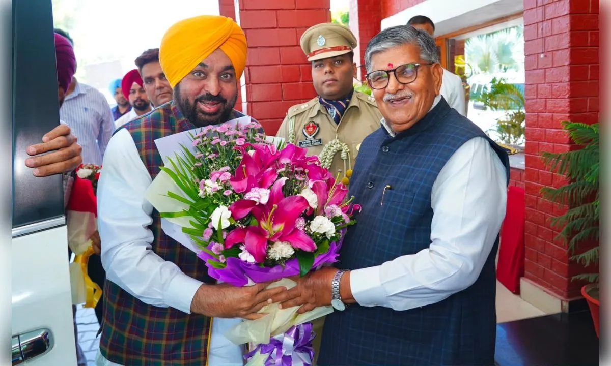  जगतार सिंह हवारा की पैरोल के लिए राज्यपाल से मिले सीएम मान