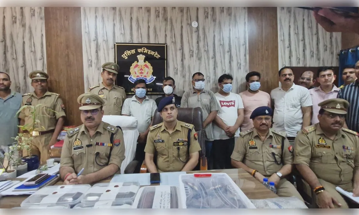 जीएसटी सलाहकार को बंधक बनाकर 29 लाख वसूलने वाले पांच गिरफ्तार