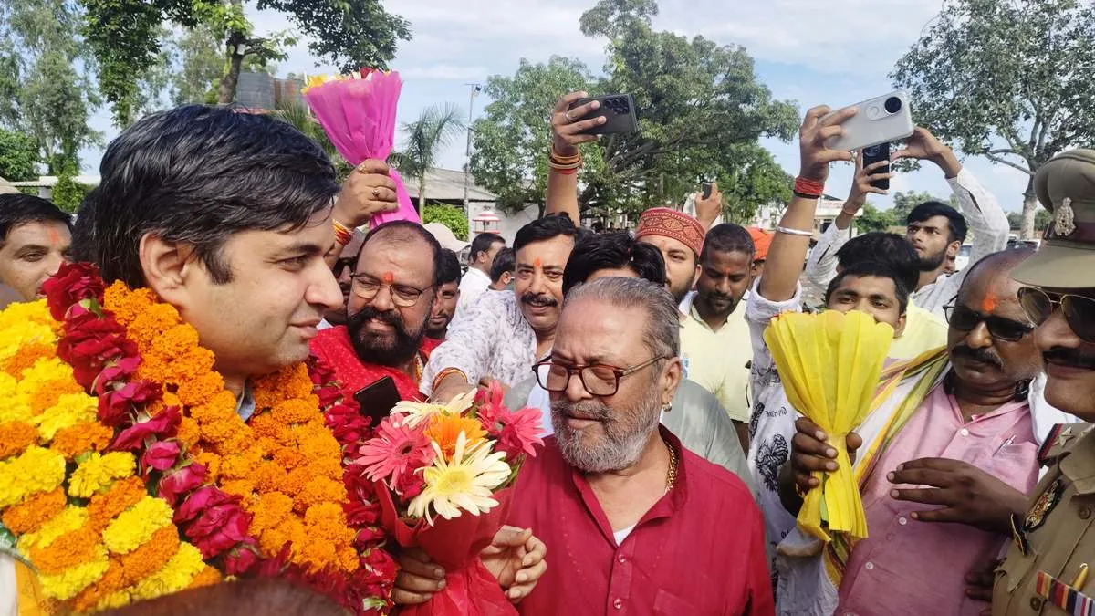 रालोद प्रदेश अध्यक्ष  ऐश्वर्य राज सिंह भव्य स्वागत