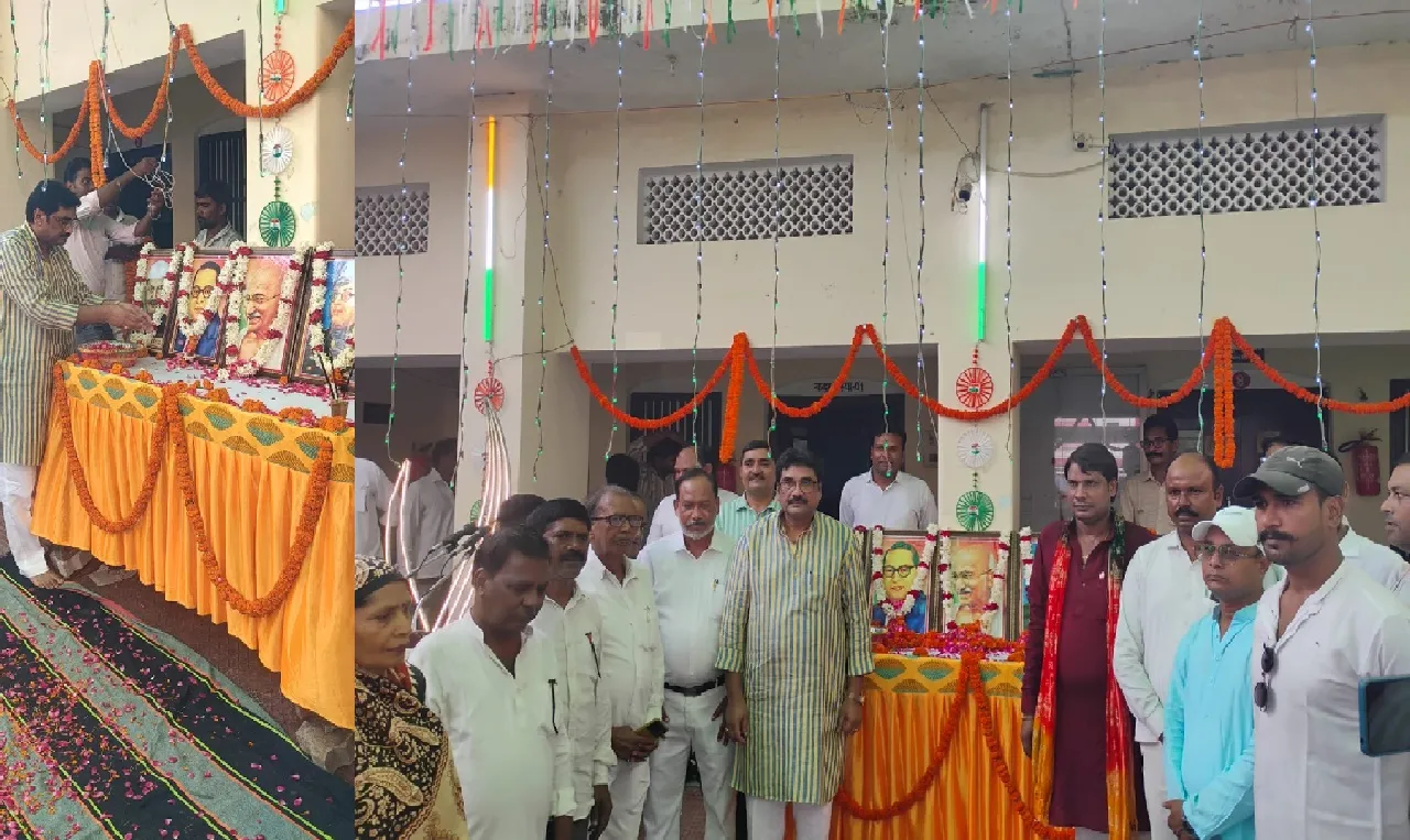 नगर पालिका अकबरपुर में ध्वजारोहण, अमर शहीदों और स्वतंत्रता सेनानियों को किया नमन