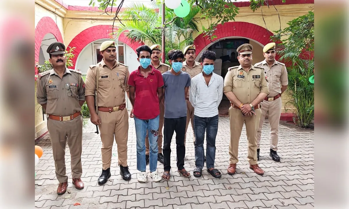 लखीमपुर खीरी में नानी के घर आई युवती से सामूहिक दुष्कर्म, तीन गिरफ्तार