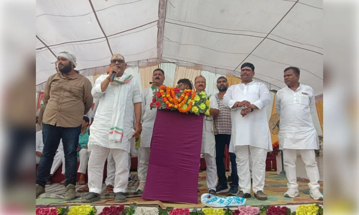  भाजपा सरकार ने किसानों, मजदूरों और छात्रों को ठगा : अजय राय