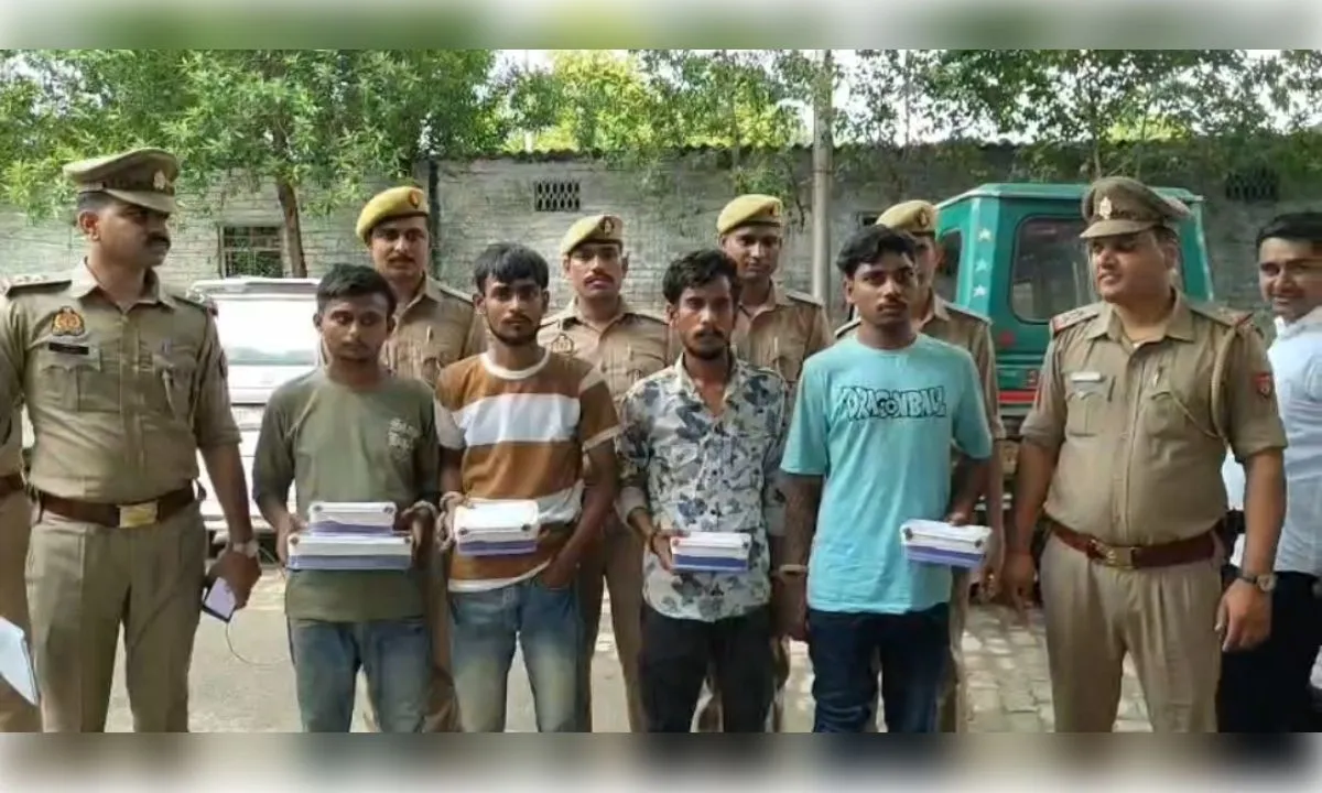 हाइवे पर ट्रक चालकों के मोबाइल चुराने वाले गिरोह का खुलासा, चार गिरफ्तार