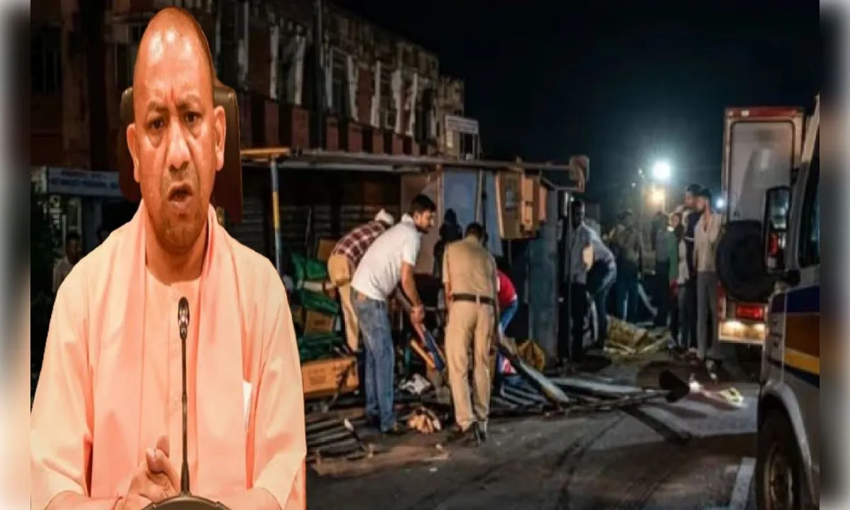 भिंड सड़क हादसे में यूपी के 8 मजदूरों की मौत, सीएम ने मुआवजे का किया ऐलान