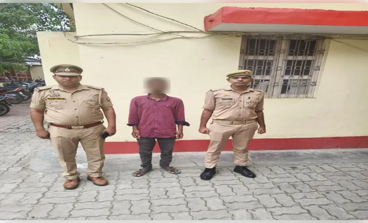 पॉक्सो मामले का वारंटी आरोपी गिरफ्तार, अलीगंज पुलिस ने घर से दबोचा