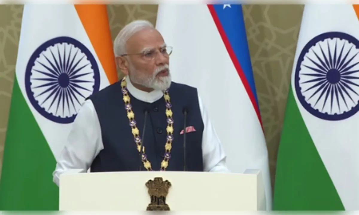 भारत-उज्बेकिस्तान के रिश्ते अब 'व्यापक रणनीतिक साझेदारी'पर: मोदी
