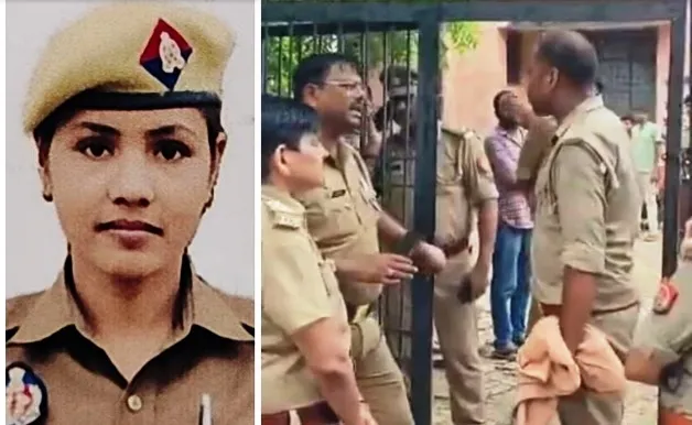 हादसे में घायल महिला सिपाही की मौत,छुट्टी न मिलने का पति ने लगाया आरोप 