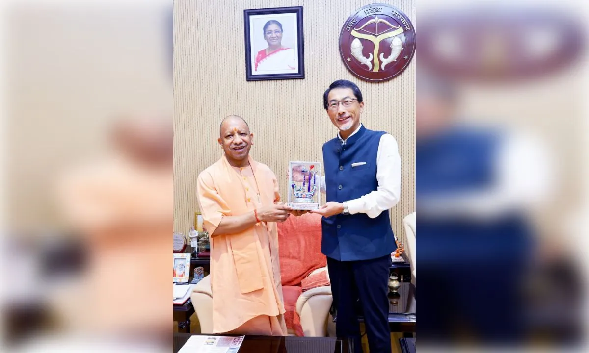 जापान के साथ आर्थिक और औद्योगिक संबंधों को नई ऊंचाई देने को तैयार यूपी : योगी