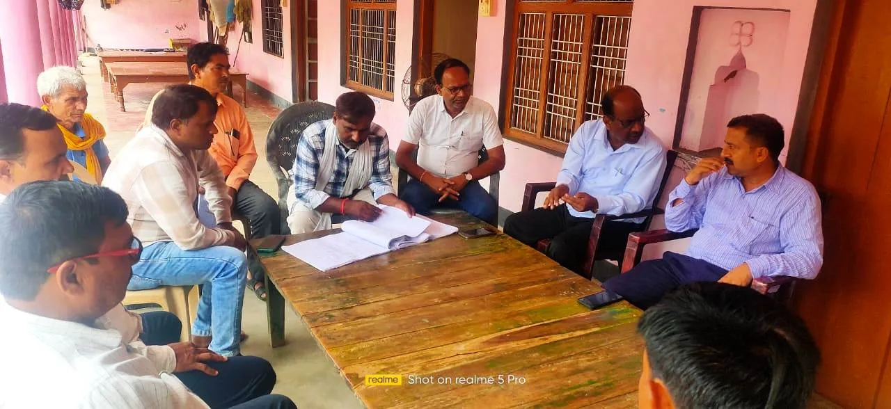 मानसून सत्र की बुवाई को लेकर जिला गन्ना अधिकारी ने किया निरीक्षण