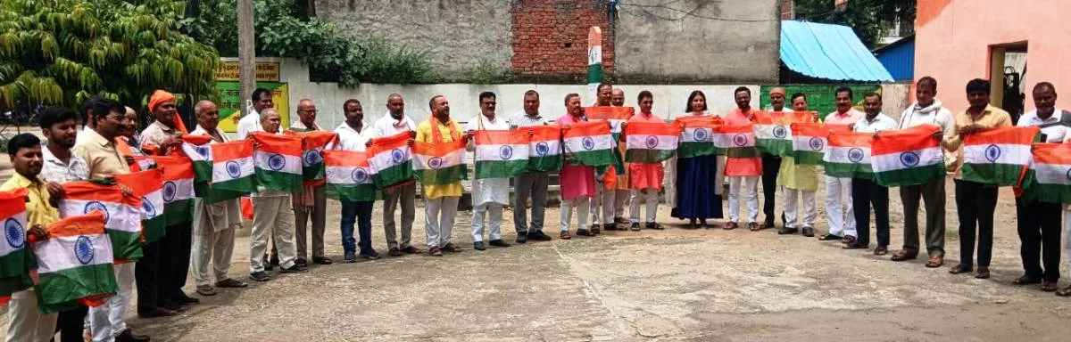 12 अगस्त को चलेगा ‘हर घर तिरंगा अभियान’ - रामायण रघुनाथ सिंह
