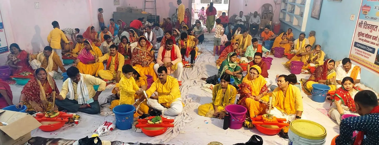 कायस्थ सेवा ट्रस्ट के तीन दिवसीय रुद्राभिषेक का भव्य समापन 
