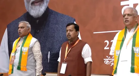 भाजपा अध्यक्ष नितिन नवीन की नई टीम के साथ पहली बैठक, संगठन और पीएम मोदी के 25 साल पर मंथन