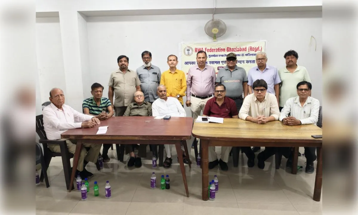 फेडरेशन को हर आरडब्ल्यूए की आवाज बनाना हमारा लक्ष्य : आरके  गर्ग