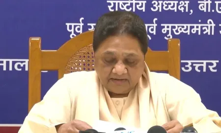 मायावती का कांग्रेस पर हमला, जंतर-मंतर प्रदर्शन से दूरी को बताया आरक्षण विरोधी मानसिकता