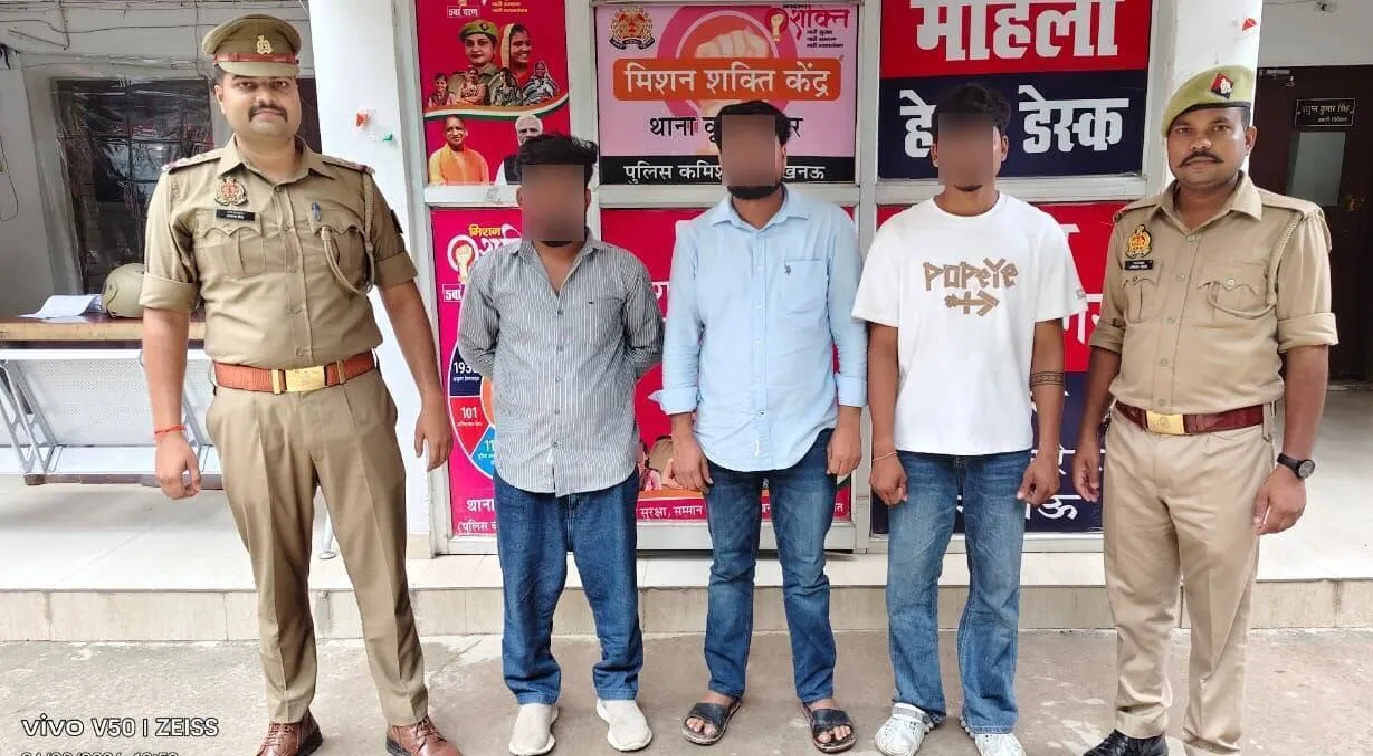 रॉन्ग साइड वाहन चलाने से रोकना पड़ा भारी, पुलिसकर्मी से अभद्रता करने वाले तीन गिरफ्तार