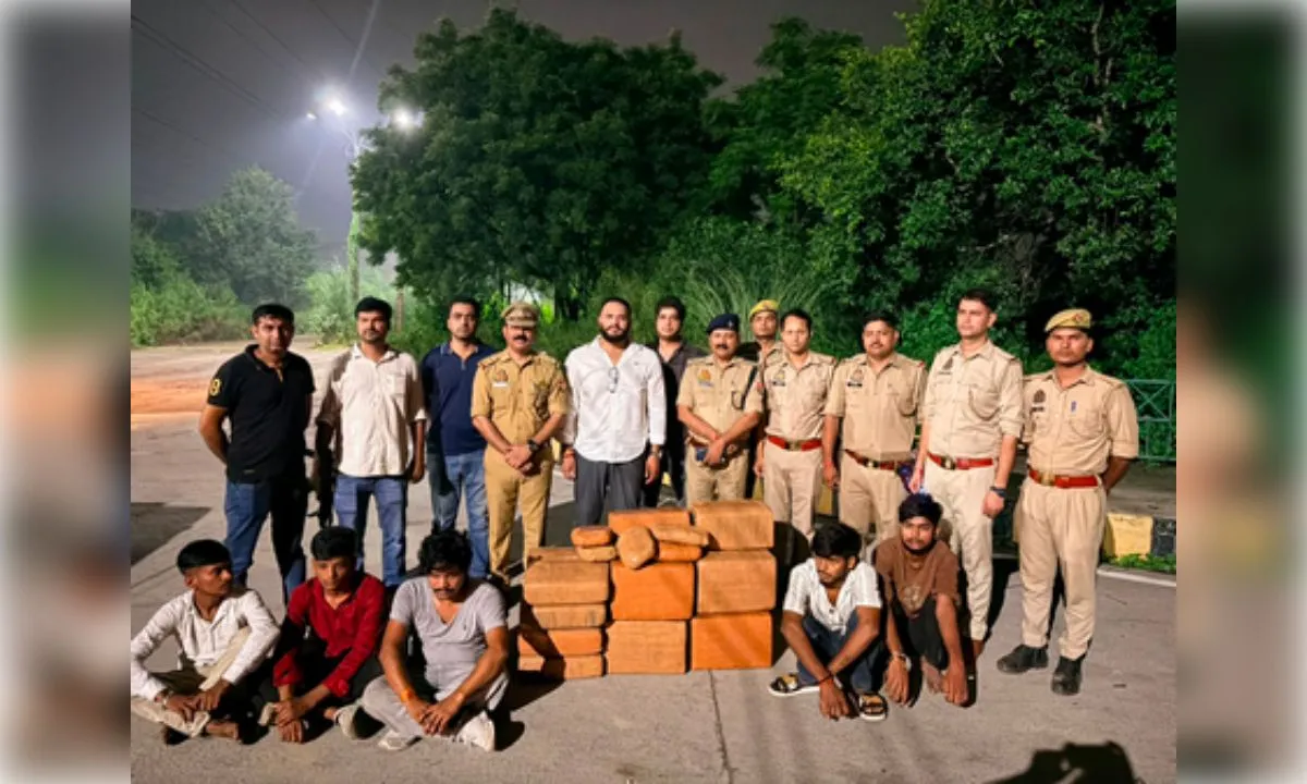 अंतरराज्यीय गांजा तस्करी गिरोह का भंडाफोड़, 150 किलो गांजा बरामद