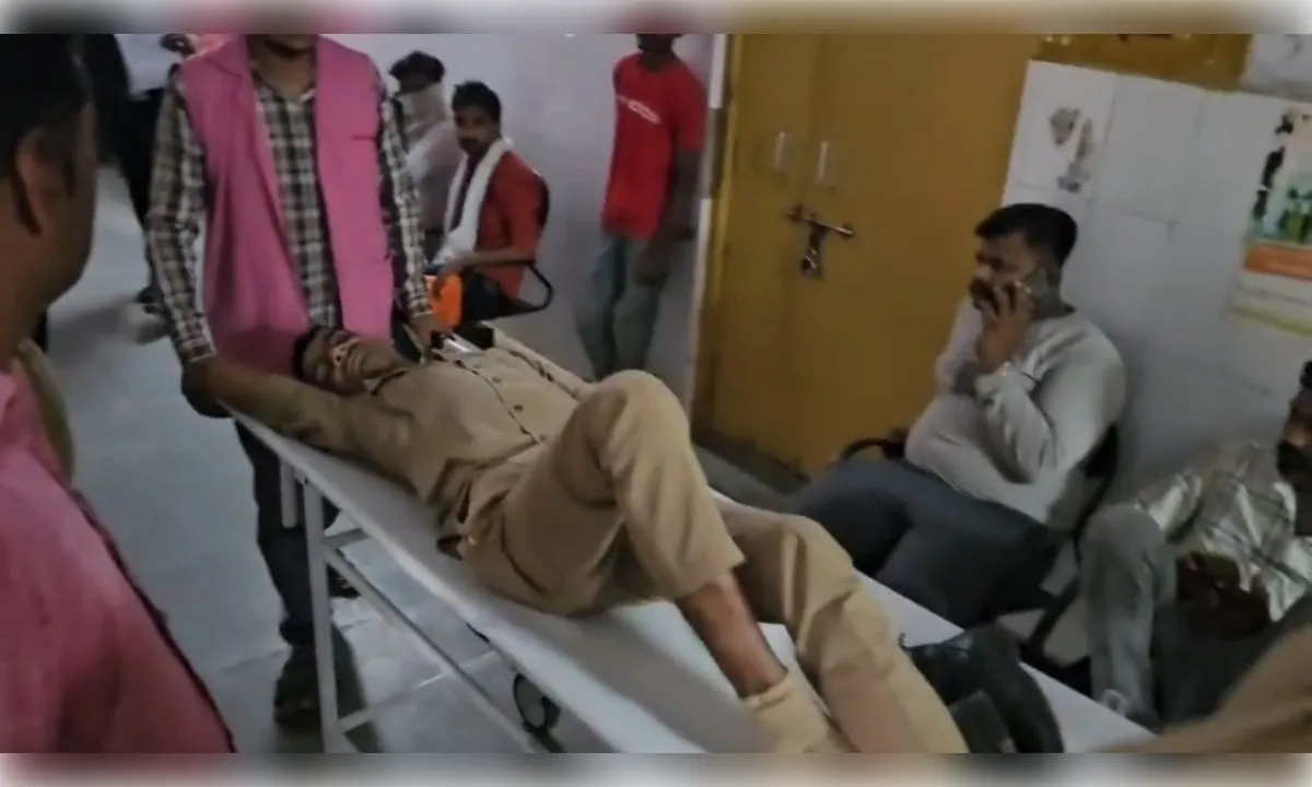  एसपी कार्यालय की छत से सिपाही ने लगाई छलांग, हालत गंभीर