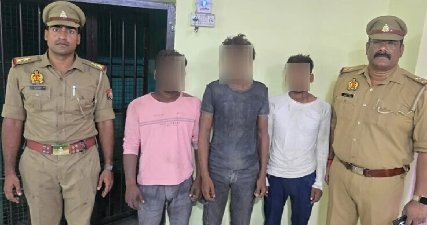 लखनऊ में ट्रैक्टर-ट्रॉली चोरी का 24 घंटे में खुलासा, 200 बोरी सीमेंट समेत तीन आरोपी गिरफ्तार