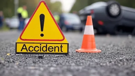 मुजफ्फरपुर में भीषण सड़क हादसा, महिला और बेटे की मौत