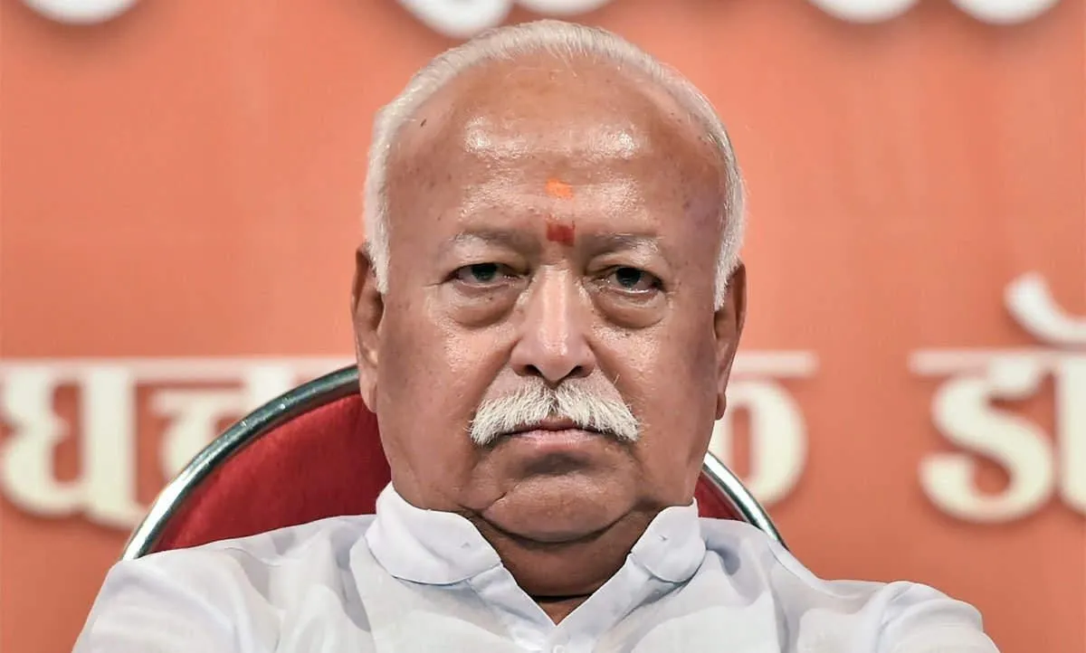 जो हिंदू मुसलमानों को भारत में नहीं देखना चाहता, वह हिंदू नहीं : मोहन भागवत