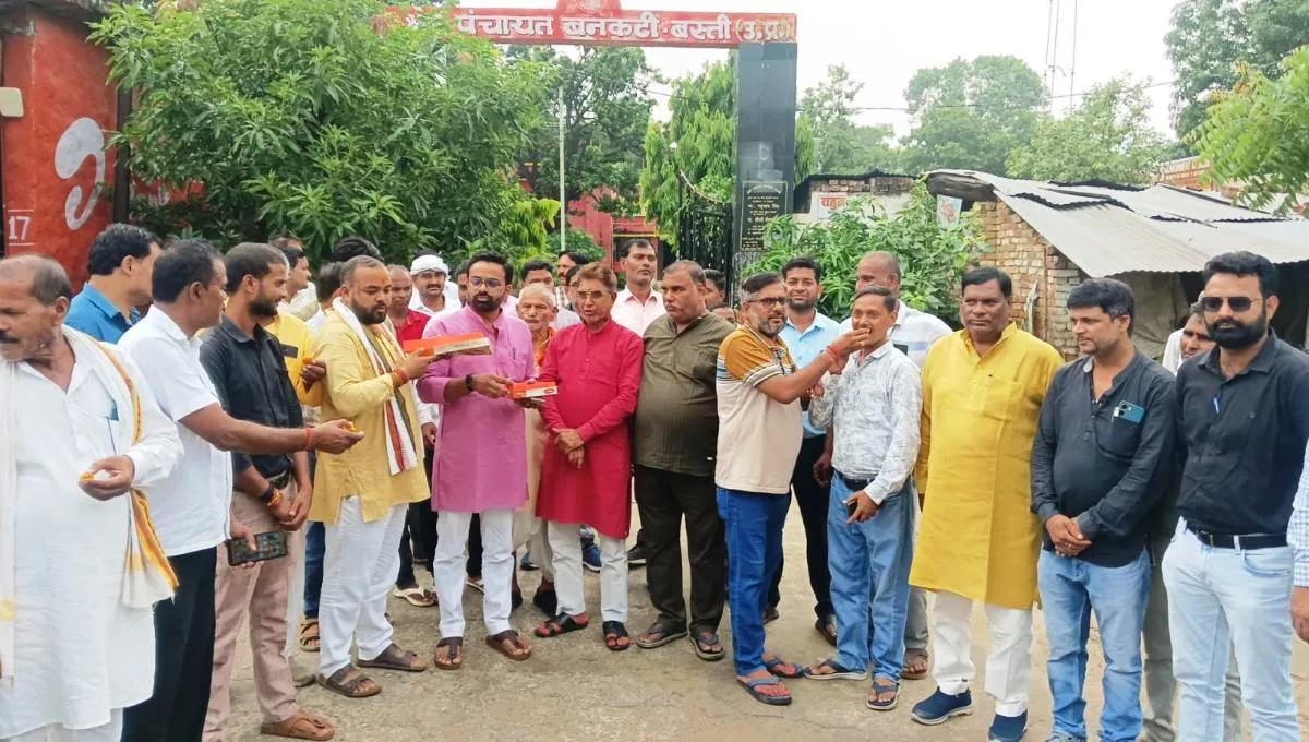 पूर्व सांसद हरीश द्विवेदी को भाजपा राष्ट्रीय महामंत्री बनाये जाने पर प्रसन्नता