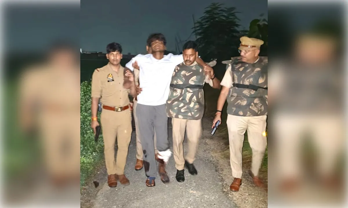 देवरिया : मुठभेड़ में पुलिस पर गोली चलाने वाला शातिर बदमाश घायल