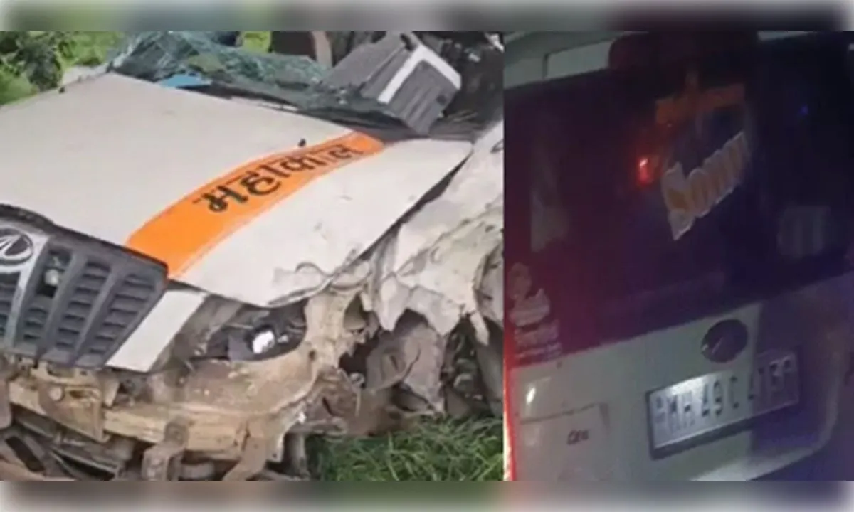 खड़े ट्रक से टकराई श्रद्धालुओं से भरी कार, पति-पत्नी समेत 3 की मौत