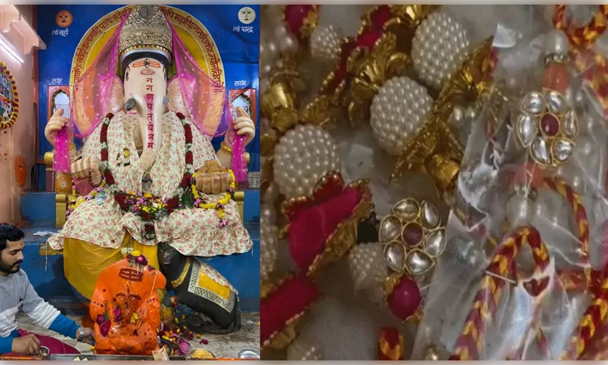 अमेरिका-लंदन की महिलाओं ने गणेश जी को माना भाई, भेजी राखियां