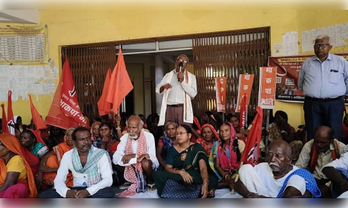 बुलडोजर कार्रवाई और वास भूमि के मुद्दे पर भाकपा-माले ने उठाई आवाज