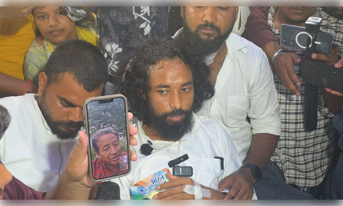 भर्ती घोटाले मामले में देवेंद्र नाथ का अनशन जारी, वांगचुक ने बढ़ाया हौसला