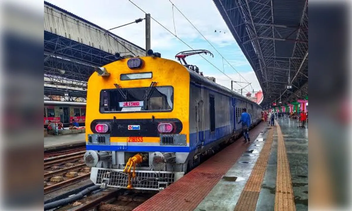 बालेश्वर में नॉन-इंटरलॉकिंग कार्य के कारण कई मेमू ट्रेनें रद्द