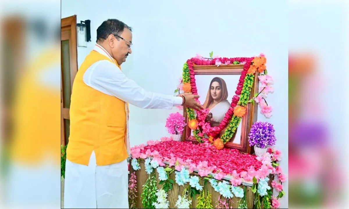 सांस्कृतिक पुनरुत्थान की प्रतीक हैं अहिल्याबाई होल्कर: केशव