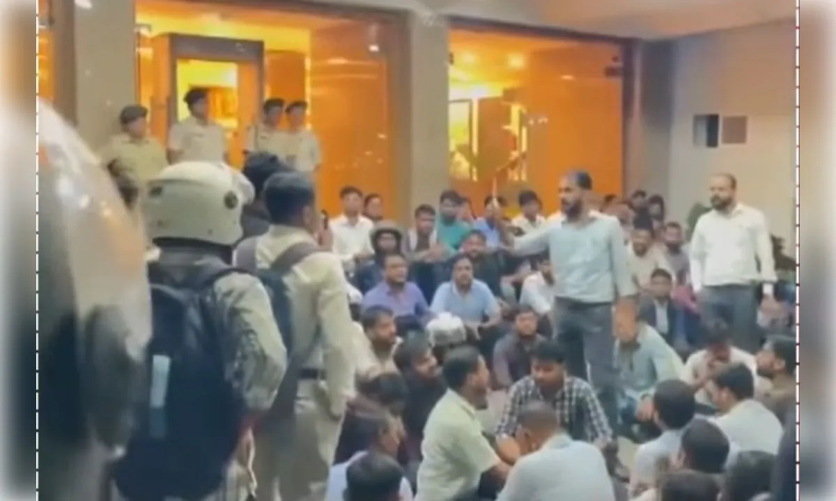 सीजीएल-टीडीपीएल परीक्षा रद्द करने के विरोध में उतरे नियुक्त कर्मी