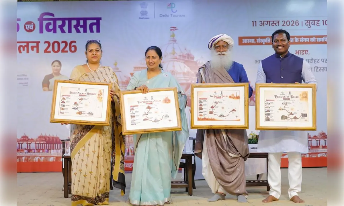 सीएम रेखा गुप्ता ने चार पर्यटन सर्किट्स का किया शुभारंभ